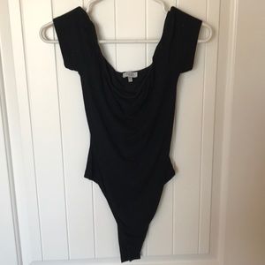 Small black body suit